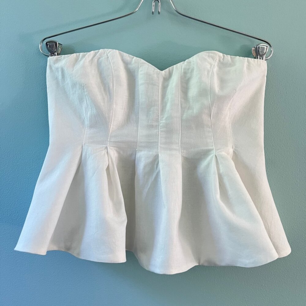 SEEK sleeveless cropped top